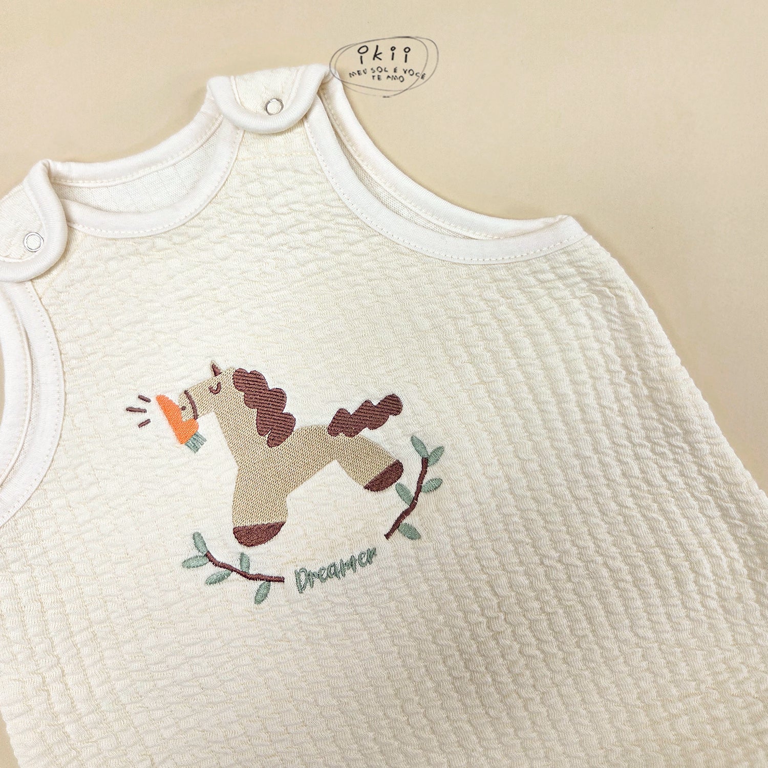 Pony Embroidery Sleep Sack