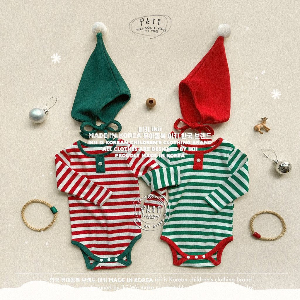 Christmas Elf Bodysuit 2-Piece Set