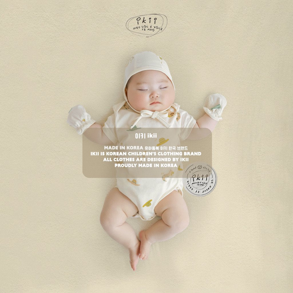 ikii Original Organic Newborn Bodysuit