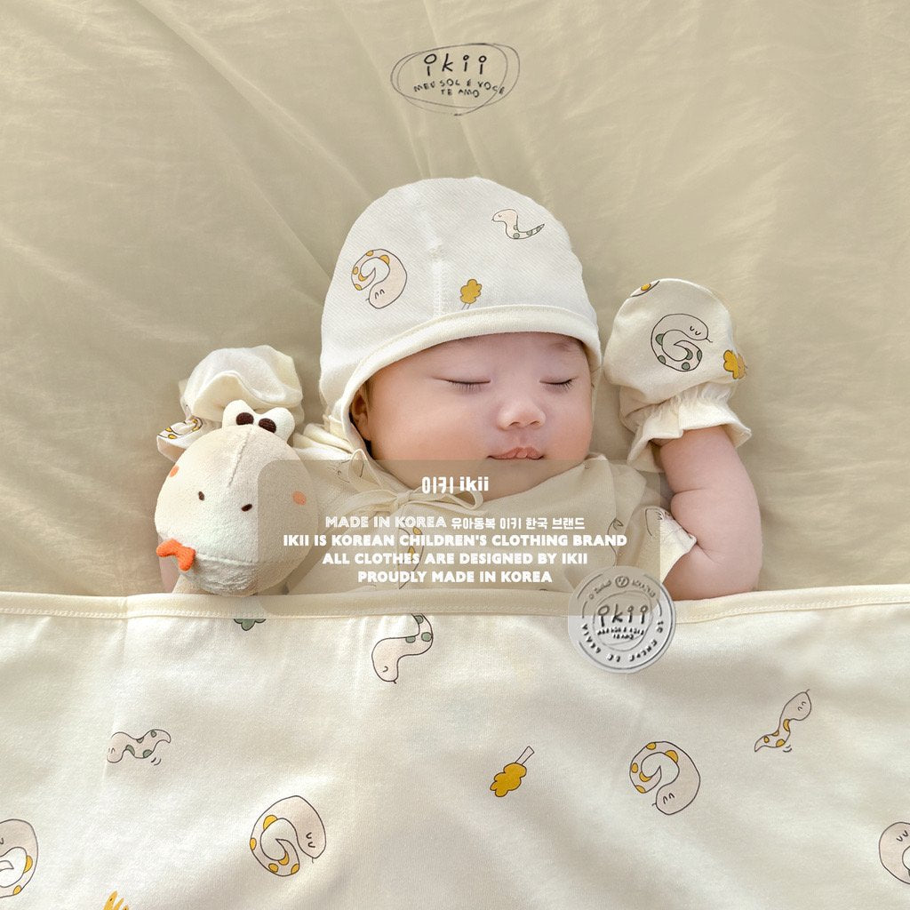 ikii Original Organic Newborn Bonnet